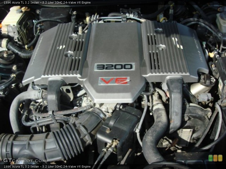 3.2 Liter SOHC 24-Valve V6 1996 Acura TL Engine