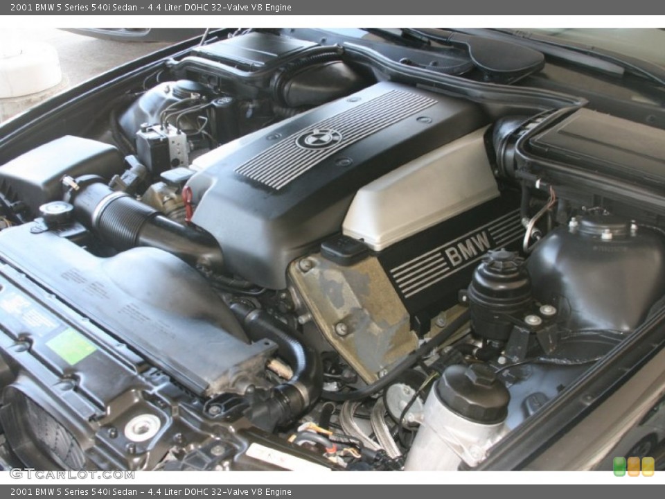 4.4 Liter DOHC 32-Valve V8 Engine for the 2001 BMW 5 Series #50882887