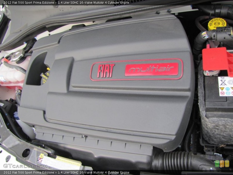 1.4 Liter SOHC 16-Valve MultiAir 4 Cylinder Engine for the 2012 Fiat 500 #50897464