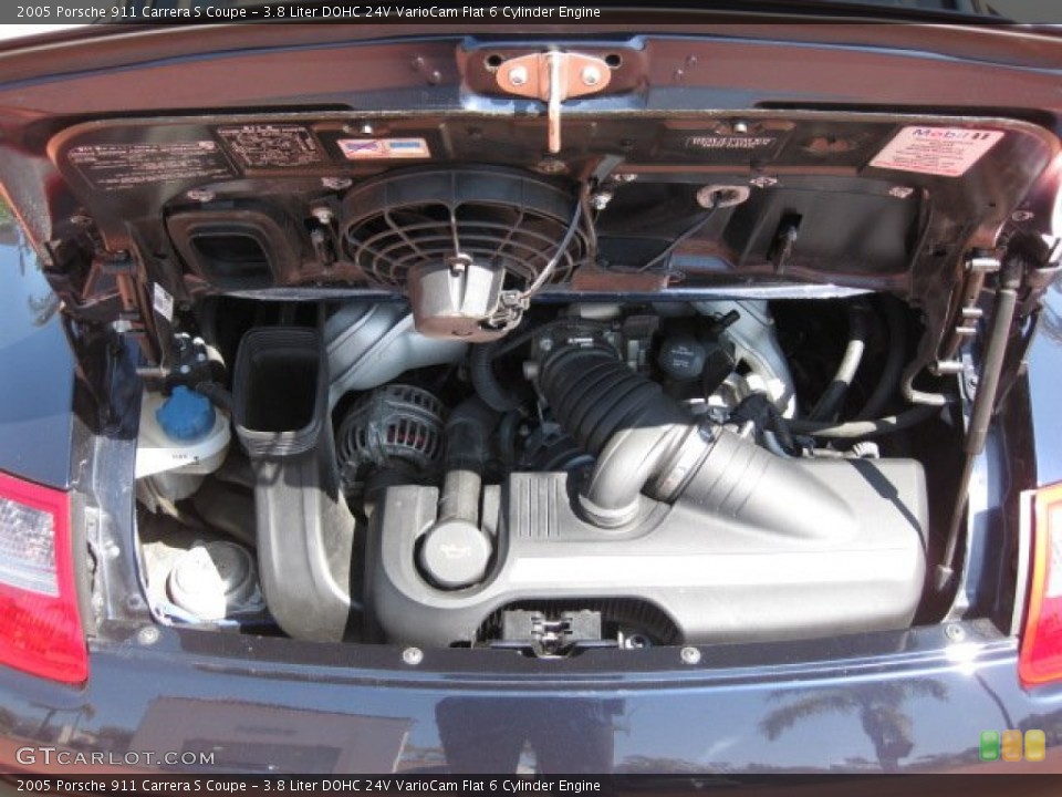 3.8 Liter DOHC 24V VarioCam Flat 6 Cylinder Engine for the 2005 Porsche 911 #50905540