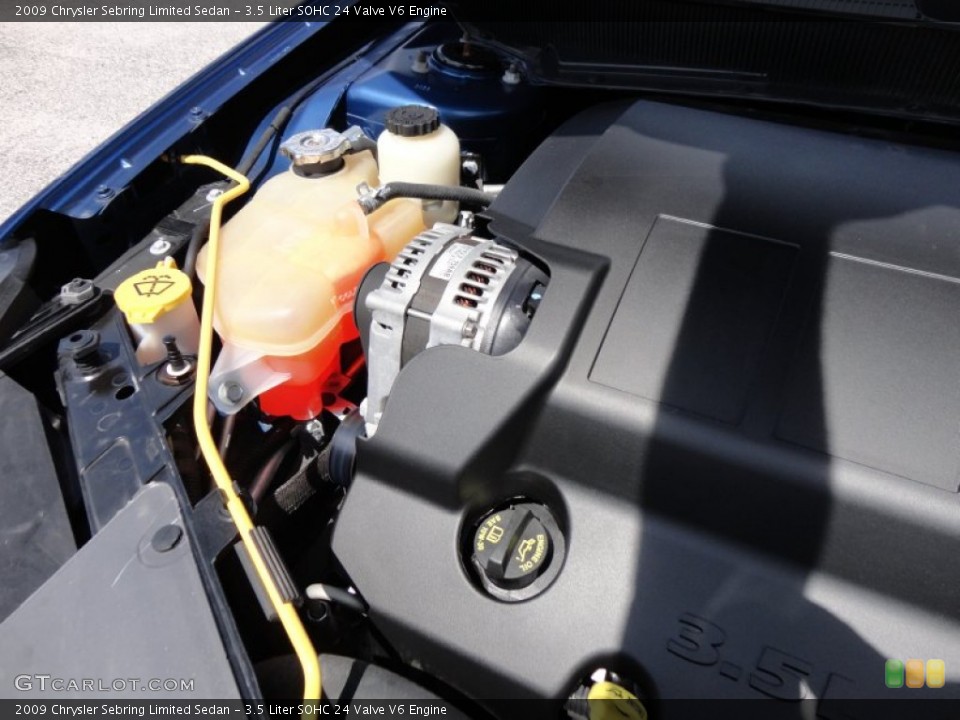 3.5 Liter SOHC 24 Valve V6 Engine for the 2009 Chrysler Sebring #50922786