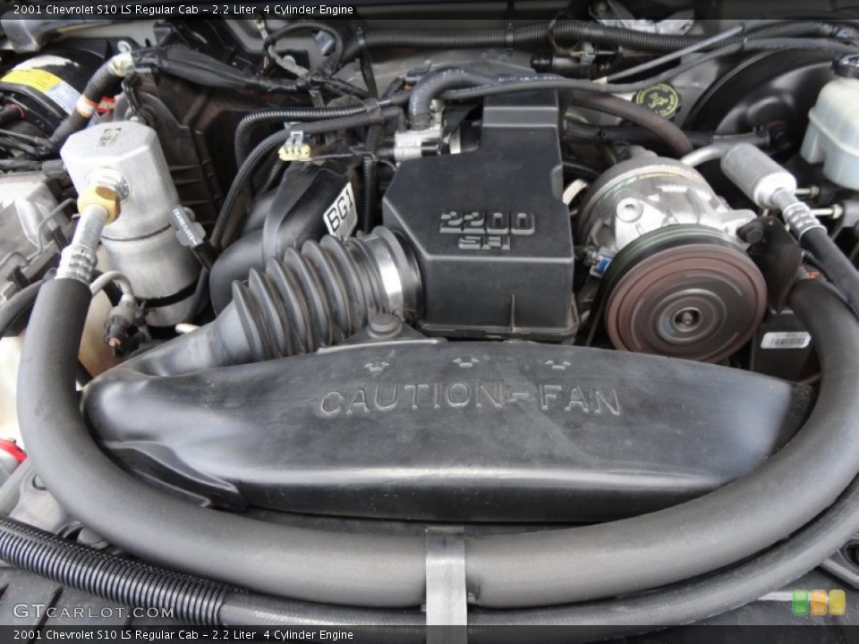 2.2 Liter  4 Cylinder Engine for the 2001 Chevrolet S10 #50923671
