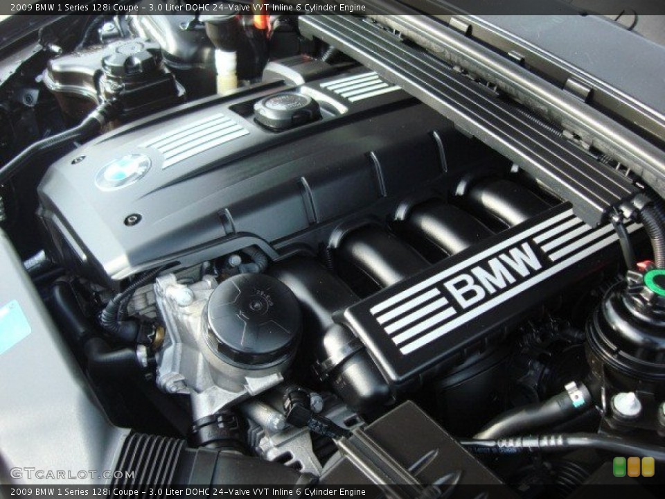 3.0 Liter DOHC 24-Valve VVT Inline 6 Cylinder Engine for the 2009 BMW 1 Series #50924229
