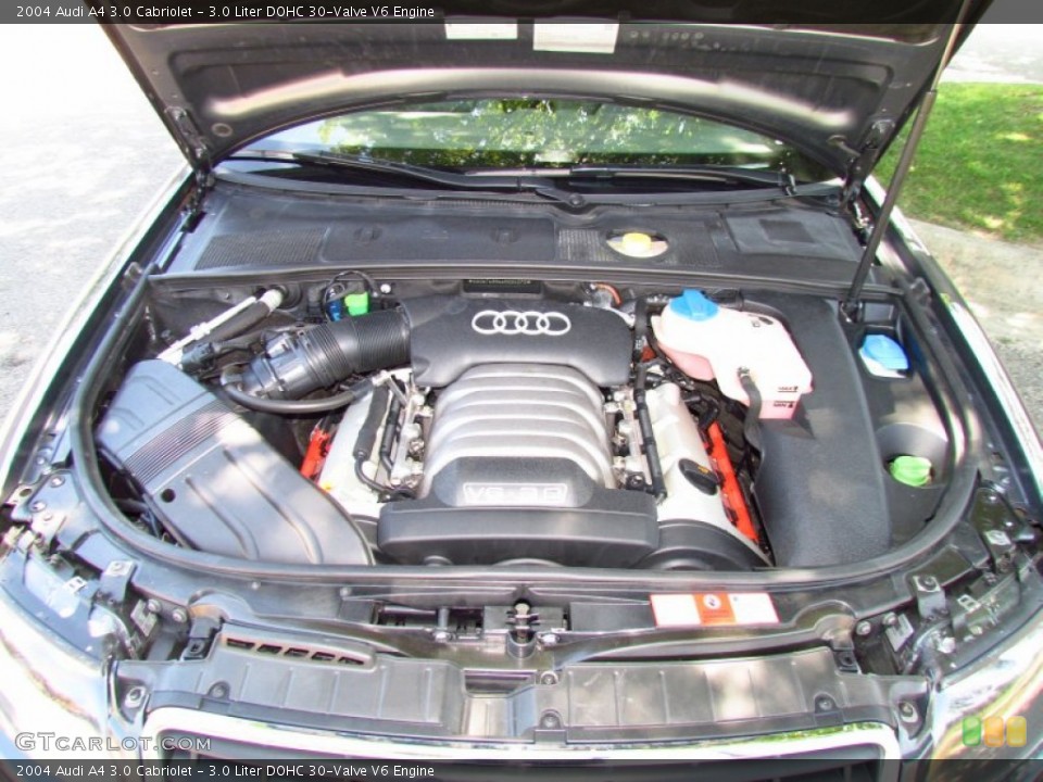 3.0 Liter DOHC 30-Valve V6 Engine for the 2004 Audi A4 #50928123