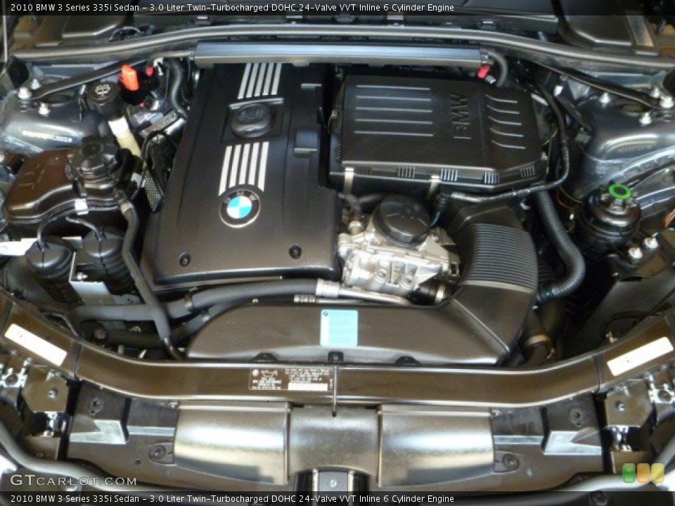 3.0 Liter Twin-Turbocharged DOHC 24-Valve VVT Inline 6 Cylinder Engine for the 2010 BMW 3 Series #50928915