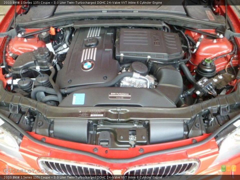 3.0 Liter Twin-Turbocharged DOHC 24-Valve VVT Inline 6 Cylinder Engine for the 2010 BMW 1 Series #50929935
