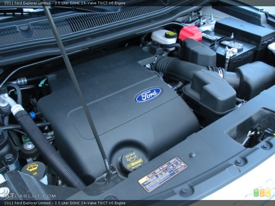 3.5 Liter DOHC 24-Valve TiVCT V6 Engine for the 2011 Ford Explorer #50931015