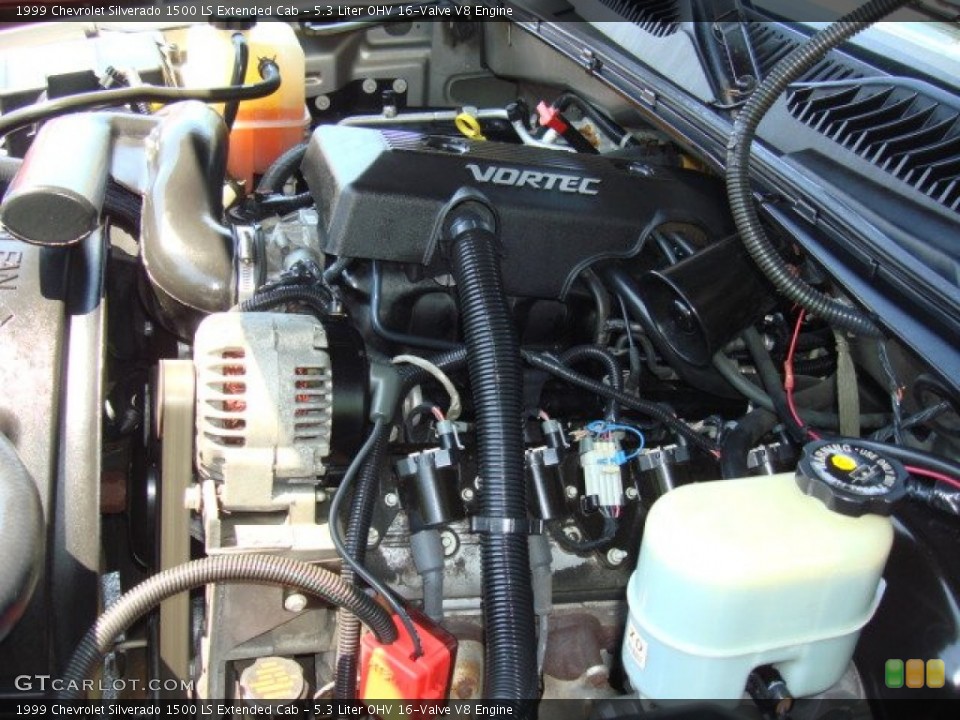 5.3 Liter OHV 16-Valve V8 Engine for the 1999 Chevrolet Silverado 1500 #50937126