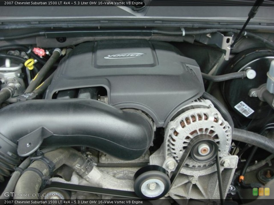 5.3 Liter OHV 16-Valve Vortec V8 Engine for the 2007 Chevrolet Suburban #50940004