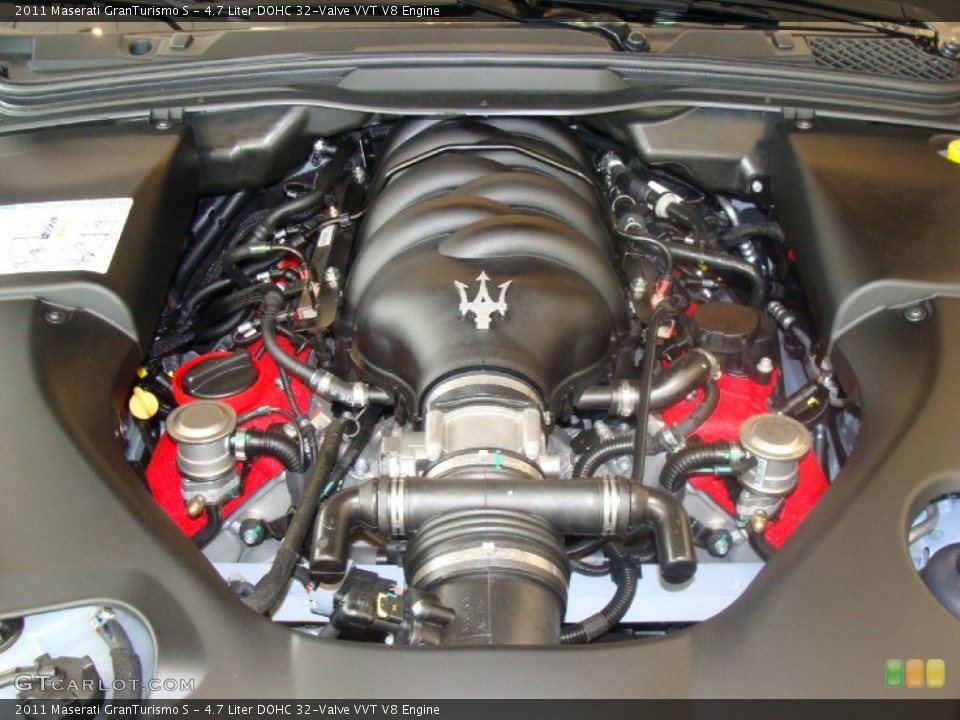4.7 Liter DOHC 32-Valve VVT V8 Engine for the 2011 Maserati GranTurismo #50945100