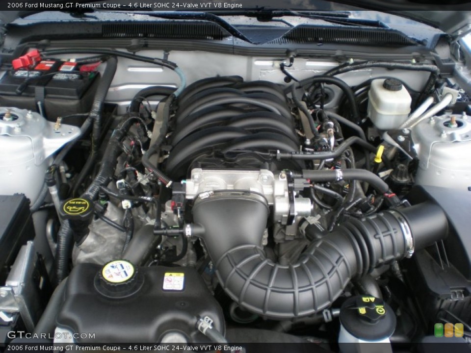4.6 Liter SOHC 24-Valve VVT V8 Engine for the 2006 Ford Mustang #50955447