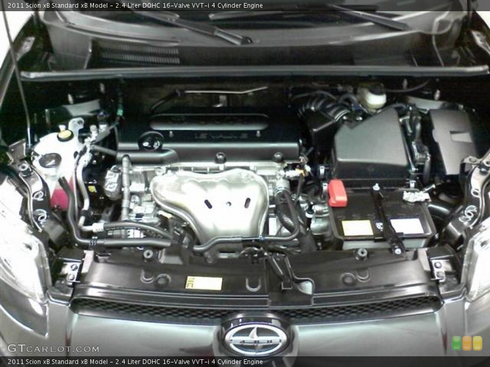 2.4 Liter DOHC 16-Valve VVT-i 4 Cylinder Engine for the 2011 Scion xB #50956011