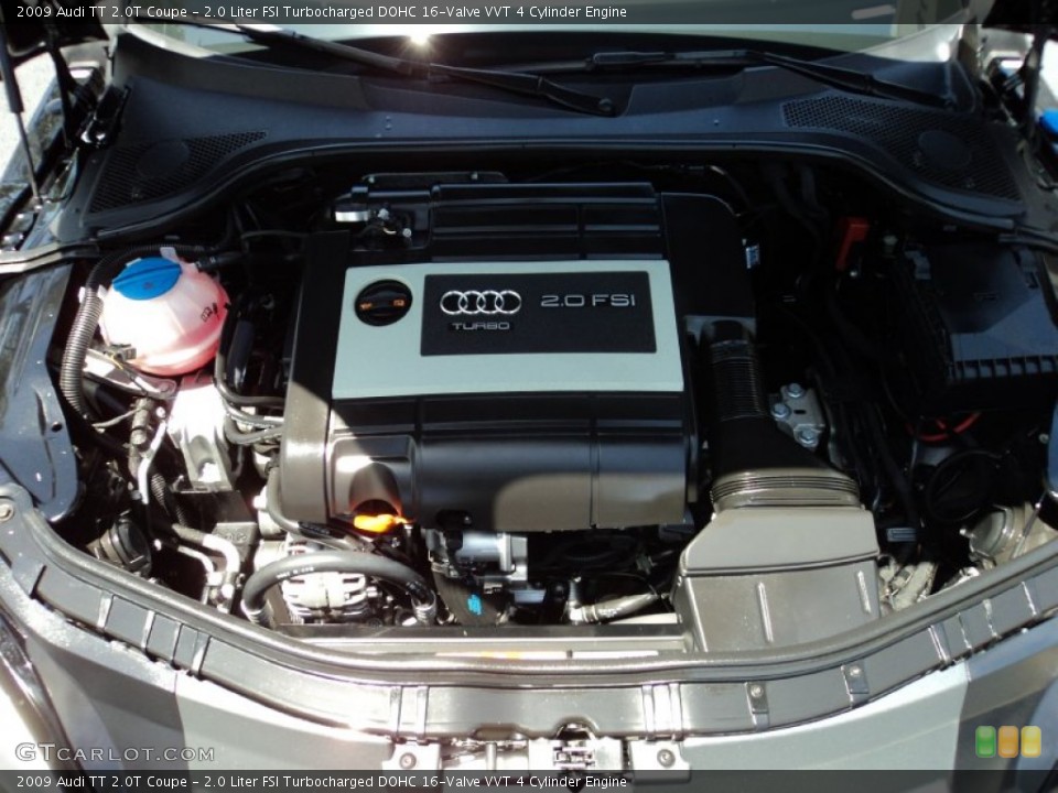 2.0 Liter FSI Turbocharged DOHC 16-Valve VVT 4 Cylinder Engine for the 2009 Audi TT #50956677