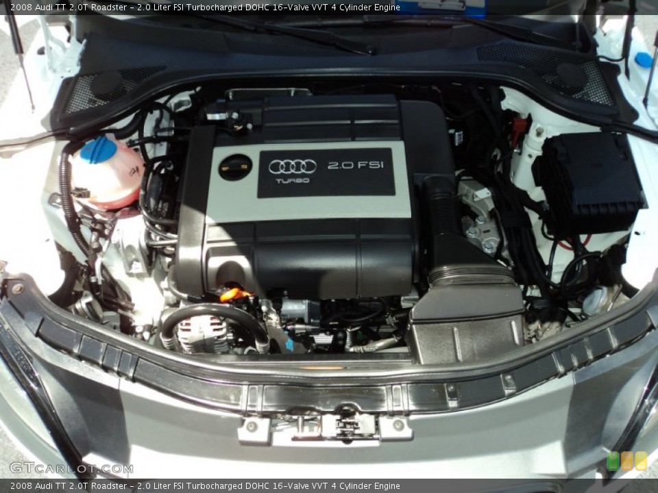 2.0 Liter FSI Turbocharged DOHC 16-Valve VVT 4 Cylinder Engine for the 2008 Audi TT #50957364