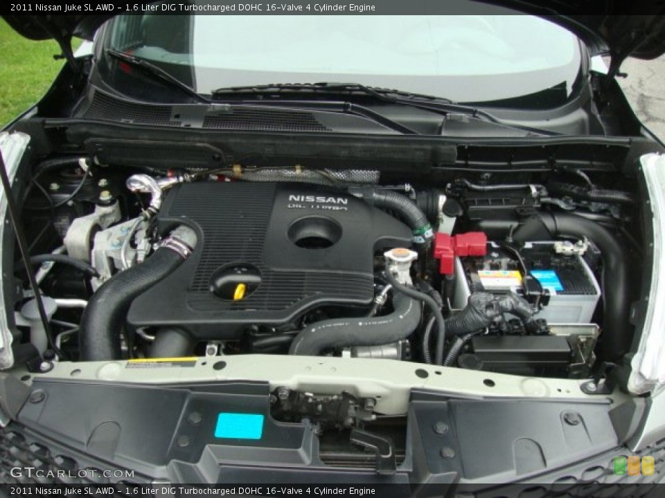 1.6 Liter DIG Turbocharged DOHC 16-Valve 4 Cylinder Engine for the 2011 Nissan Juke #50958084