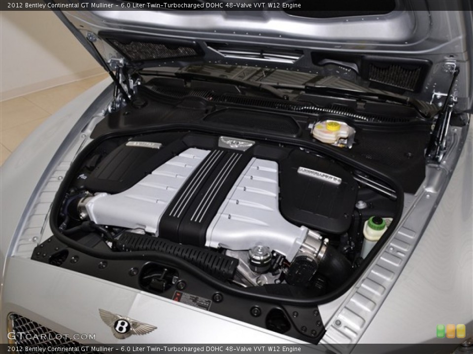 6.0 Liter Twin-Turbocharged DOHC 48-Valve VVT W12 Engine for the 2012 Bentley Continental GT #50965797