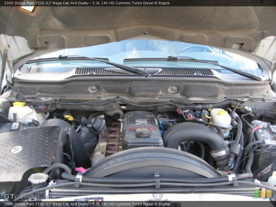 5.9L 24V HO Cummins Turbo Diesel I6 Engine for the 2006 Dodge Ram 3500 #50972853