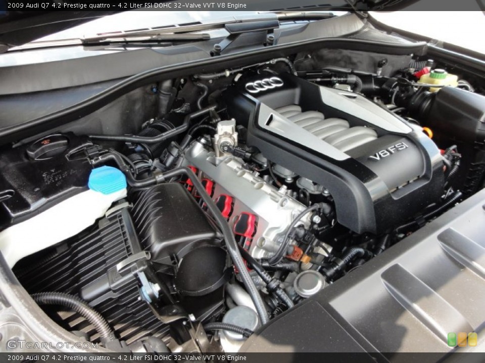 4.2 Liter FSI DOHC 32-Valve VVT V8 Engine for the 2009 Audi Q7 #50976435