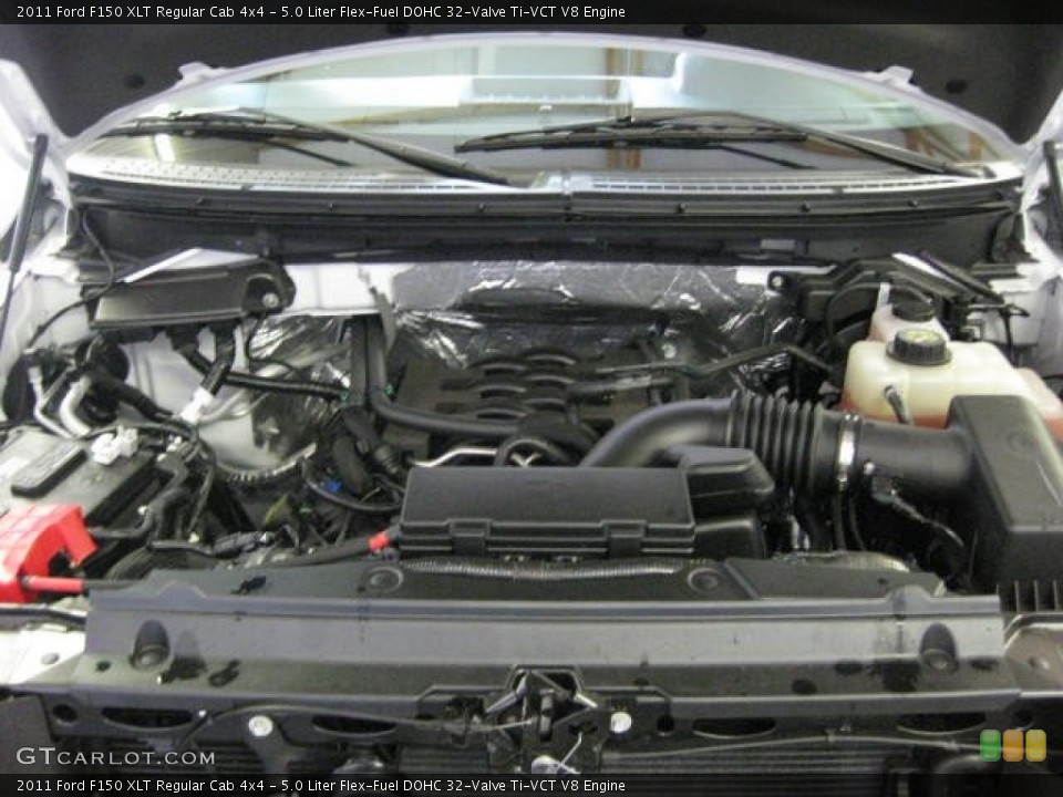 5.0 Liter Flex-Fuel DOHC 32-Valve Ti-VCT V8 Engine for the 2011 Ford F150 #50984976