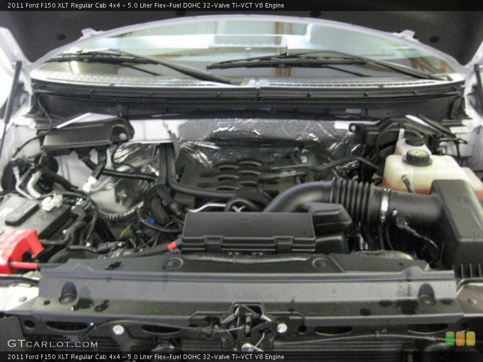 5.0 Liter Flex-Fuel DOHC 32-Valve Ti-VCT V8 Engine for the 2011 Ford F150 #50987475