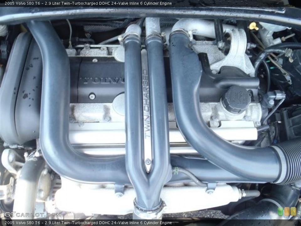 2.9 Liter Twin-Turbocharged DOHC 24-Valve Inline 6 Cylinder Engine for the 2005 Volvo S80 #50994662