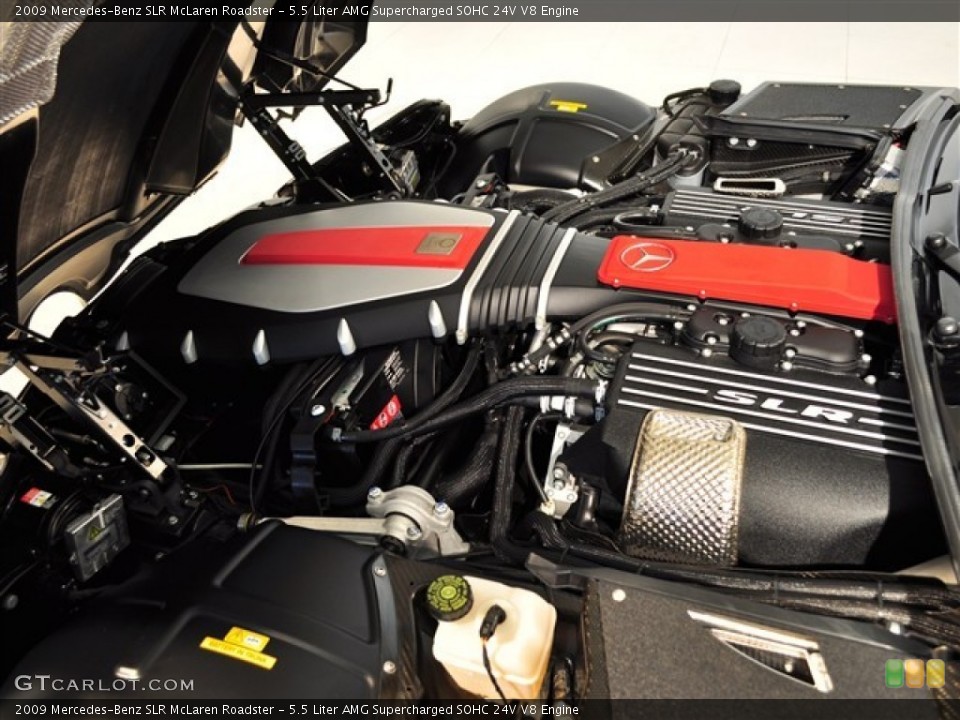 5.5 Liter AMG Supercharged SOHC 24V V8 Engine for the 2009 Mercedes-Benz SLR #50999164