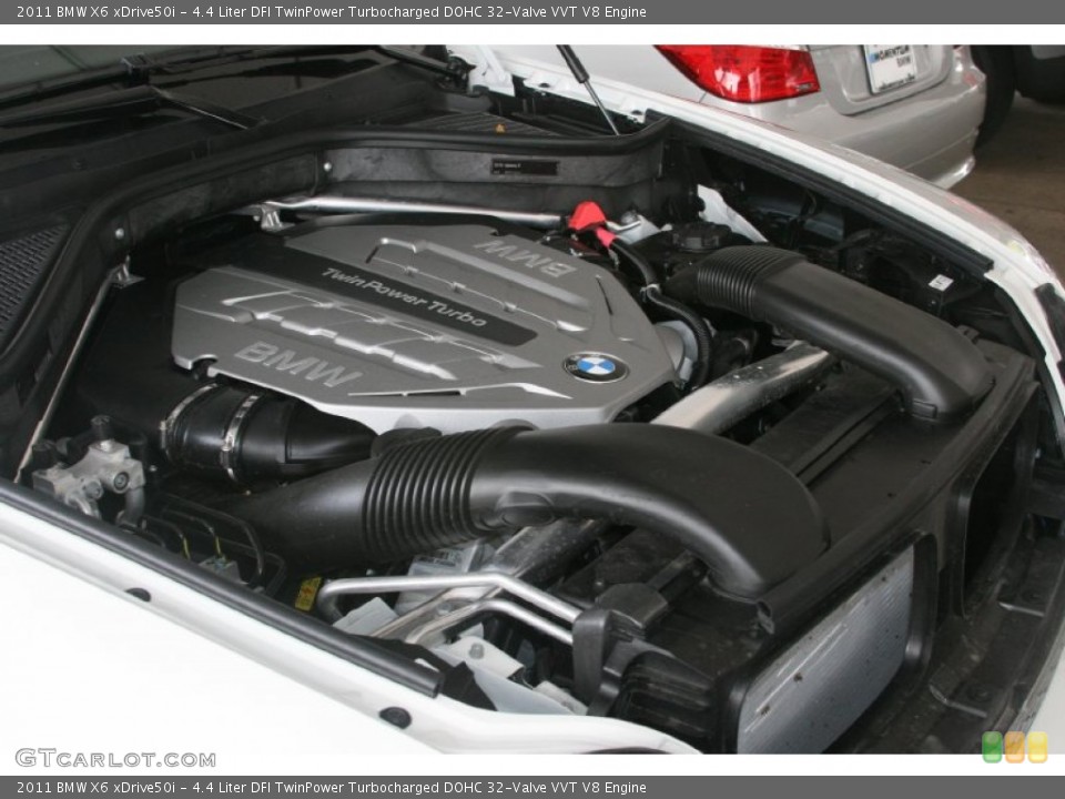 4.4 Liter DFI TwinPower Turbocharged DOHC 32-Valve VVT V8 Engine for the 2011 BMW X6 #50999752