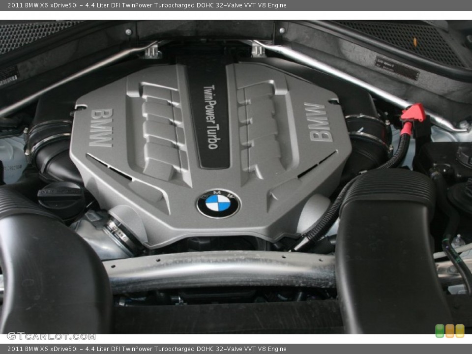 4.4 Liter DFI TwinPower Turbocharged DOHC 32-Valve VVT V8 Engine for the 2011 BMW X6 #50999767