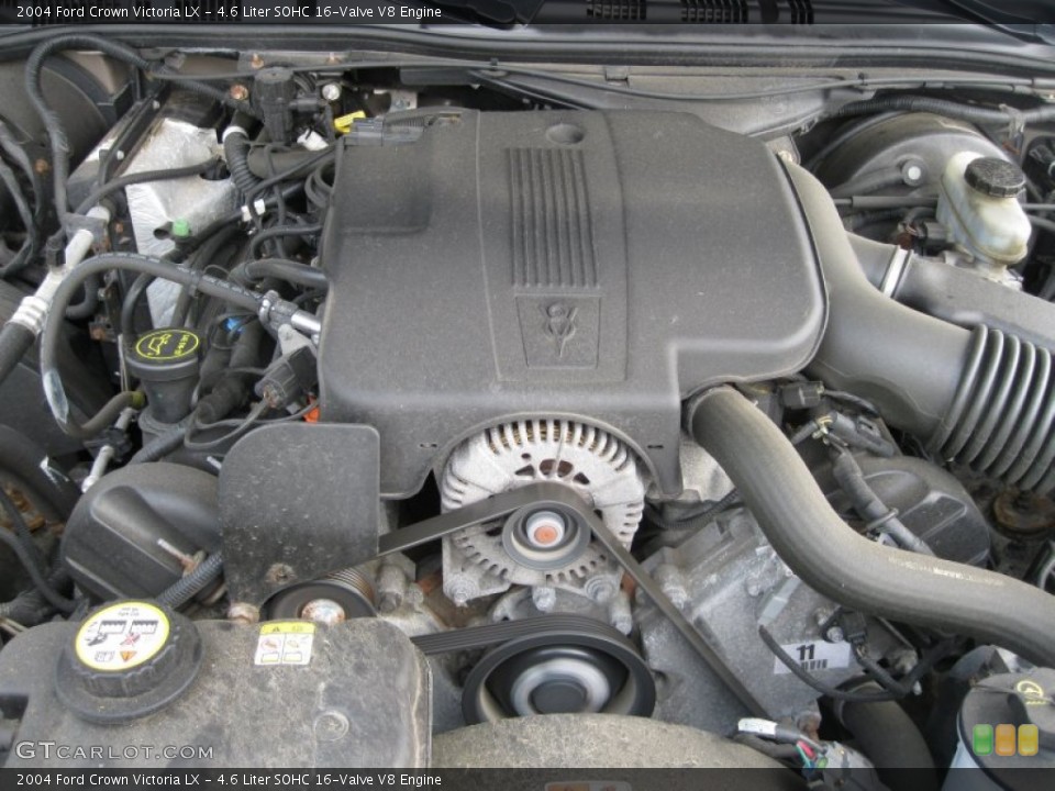 4.6 Liter SOHC 16-Valve V8 Engine for the 2004 Ford Crown Victoria #51005710