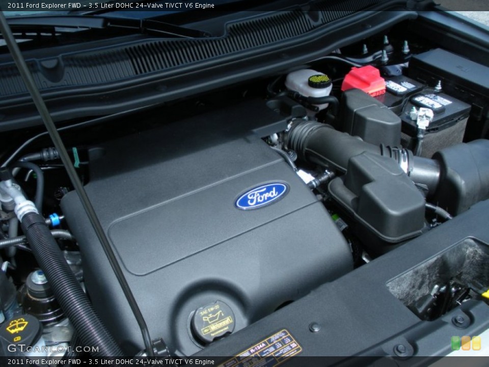 3.5 Liter DOHC 24-Valve TiVCT V6 Engine for the 2011 Ford Explorer #51007093