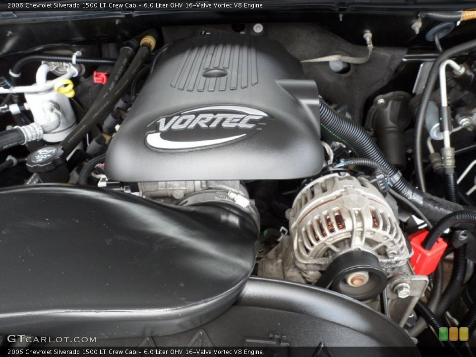 6.0 Liter OHV 16-Valve Vortec V8 Engine for the 2006 Chevrolet Silverado 1500 #51010930