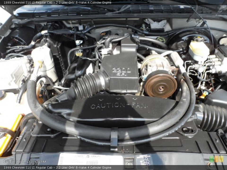 2.2 Liter OHV 8-Valve 4 Cylinder Engine for the 1999 Chevrolet S10 #51011641
