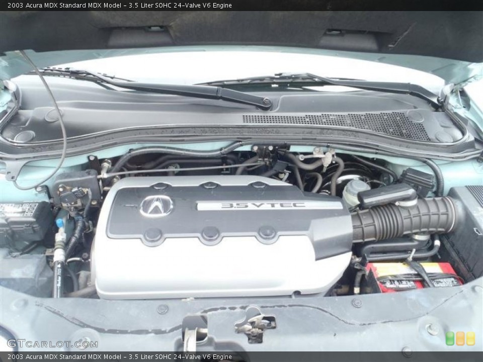 3.5 Liter SOHC 24-Valve V6 Engine for the 2003 Acura MDX #51015439