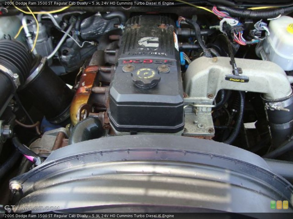 5.9L 24V HO Cummins Turbo Diesel I6 Engine for the 2006 Dodge Ram 3500 #51034141