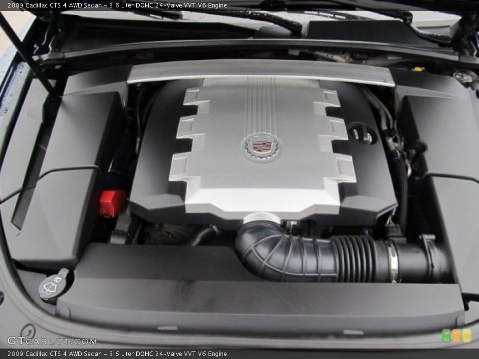 3.6 Liter DOHC 24-Valve VVT V6 Engine for the 2009 Cadillac CTS #51038362