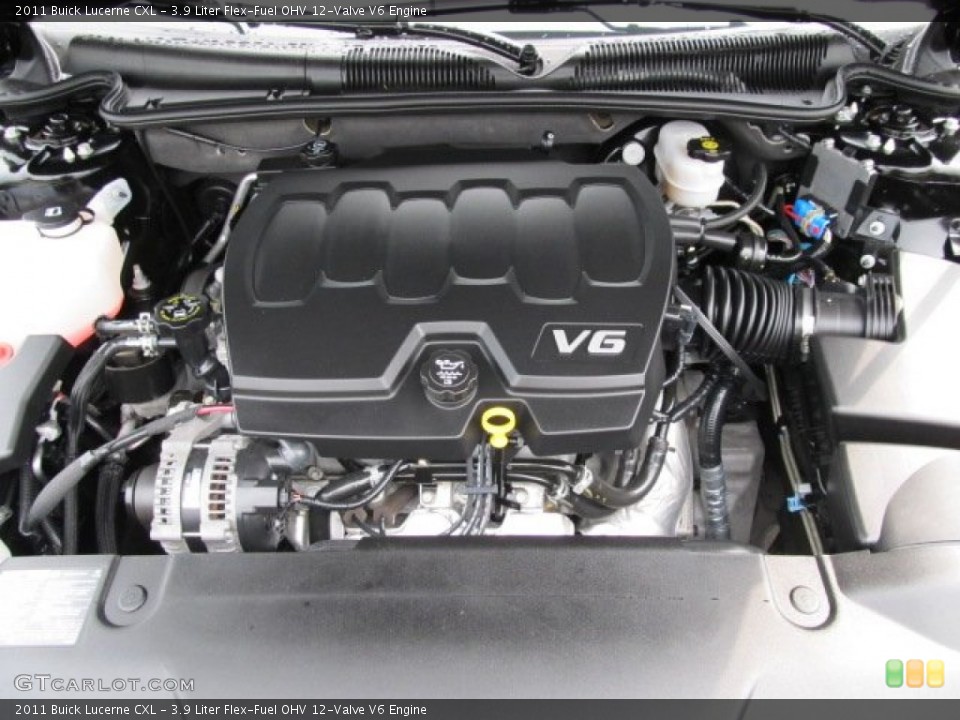 3.9 Liter Flex-Fuel OHV 12-Valve V6 Engine for the 2011 Buick Lucerne #51040108