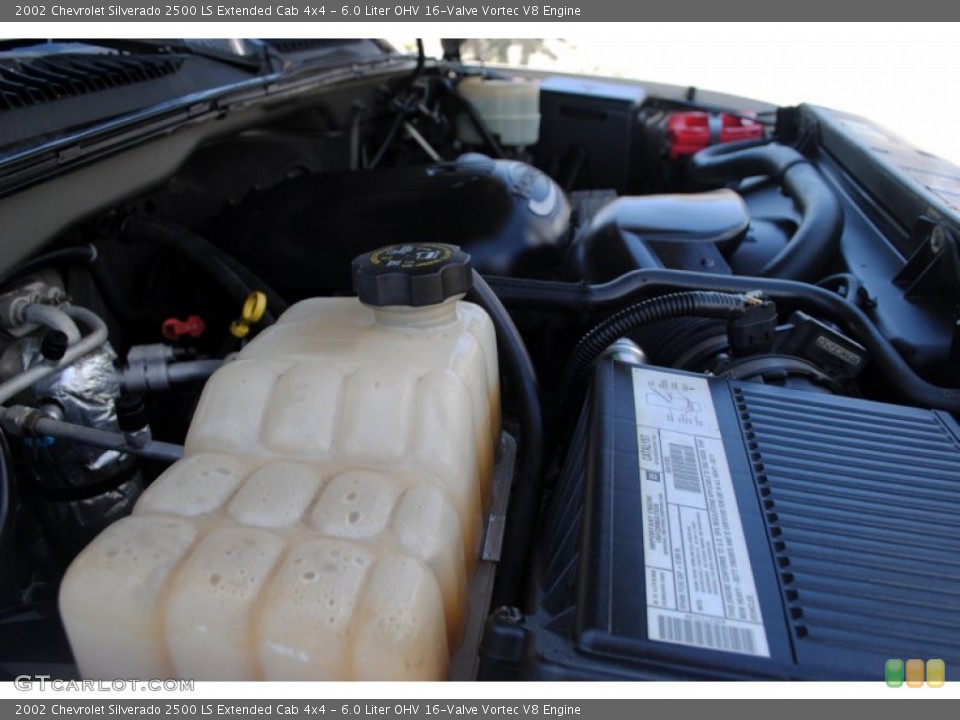 6.0 Liter OHV 16-Valve Vortec V8 Engine for the 2002 Chevrolet Silverado 2500 #51064163