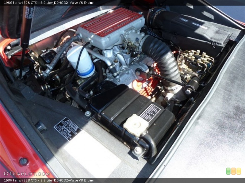 3.2 Liter DOHC 32-Valve V8 Engine for the 1986 Ferrari 328 #51082466
