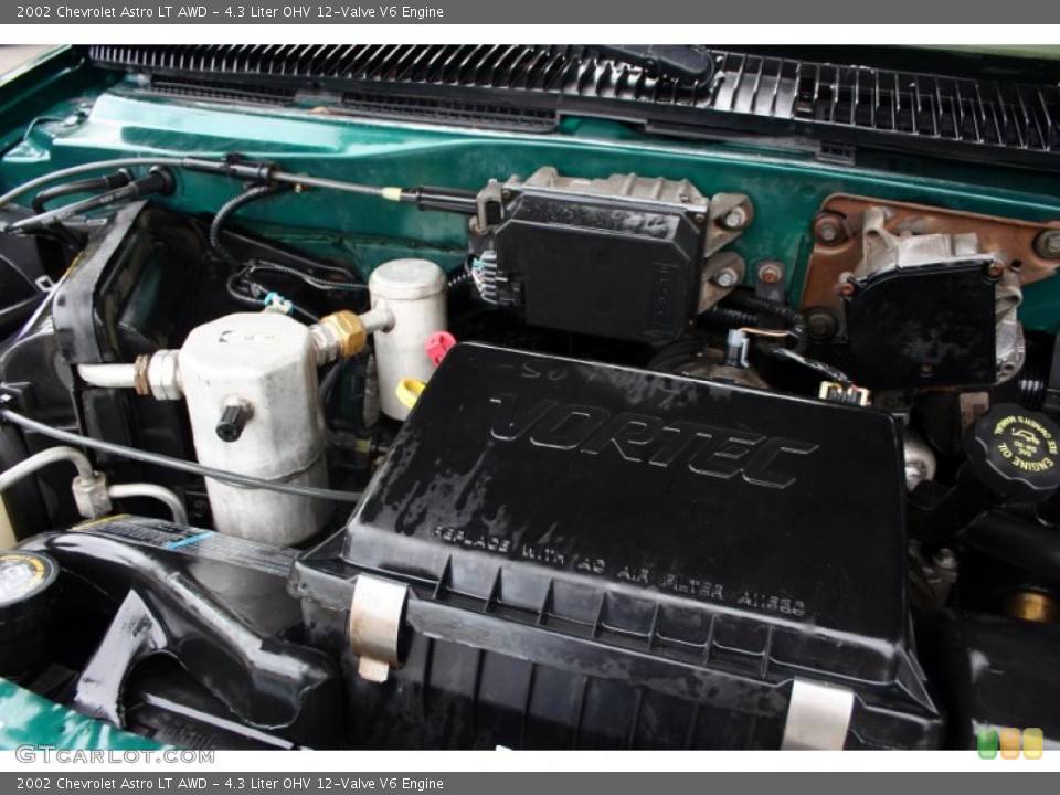 4.3 Liter OHV 12-Valve V6 Engine for the 2002 Chevrolet Astro #51083003