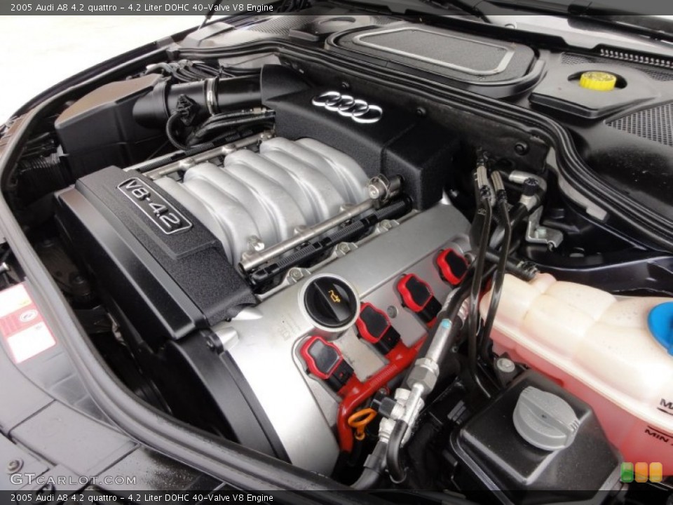 4.2 Liter DOHC 40-Valve V8 Engine for the 2005 Audi A8 #51098471