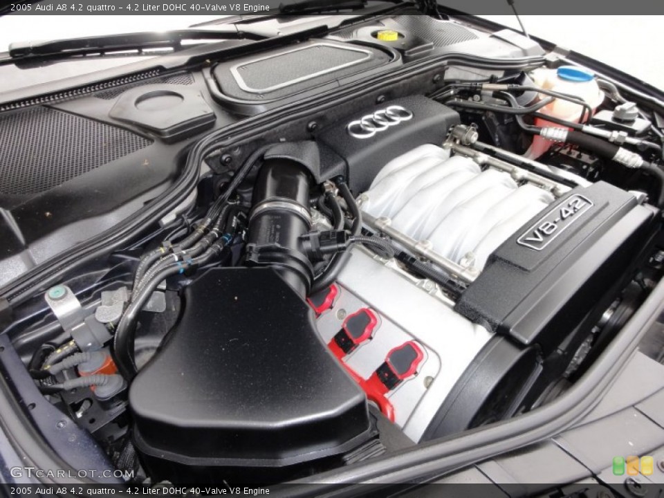 4.2 Liter DOHC 40-Valve V8 Engine for the 2005 Audi A8 #51098489