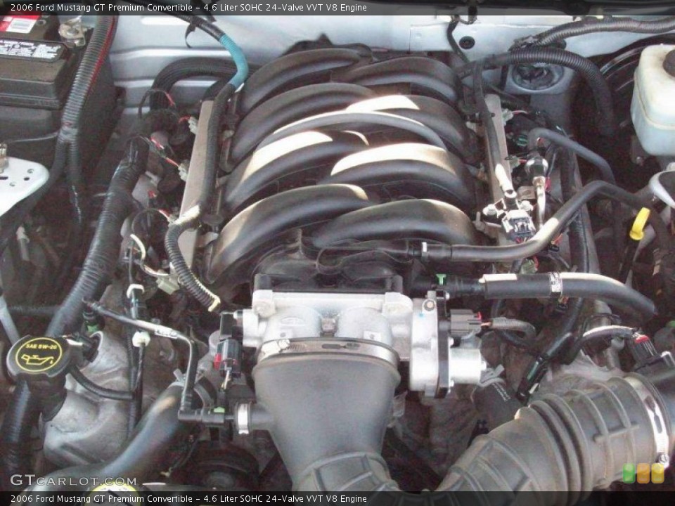 4.6 Liter SOHC 24-Valve VVT V8 Engine for the 2006 Ford Mustang #51101921