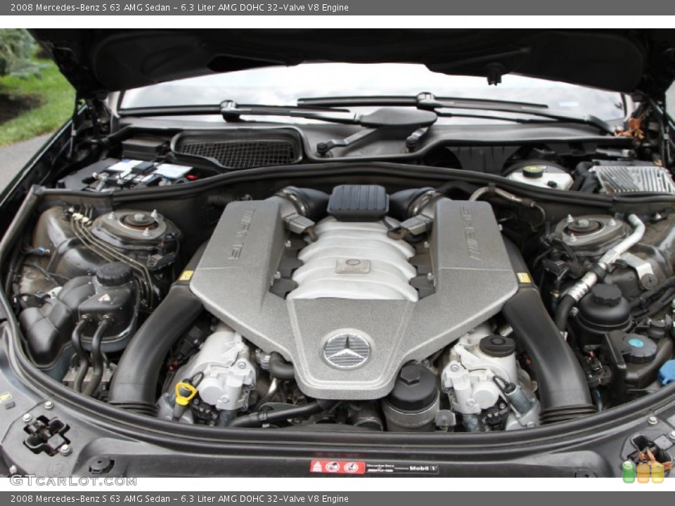 6.3 Liter AMG DOHC 32-Valve V8 Engine for the 2008 Mercedes-Benz S #51117692
