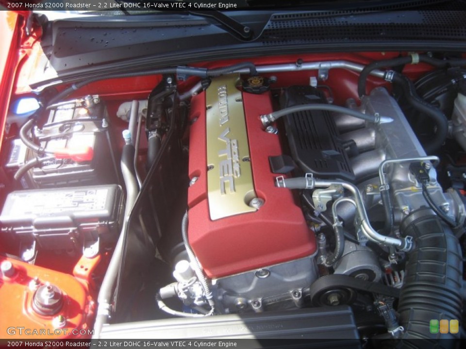 2.2 Liter DOHC 16-Valve VTEC 4 Cylinder Engine for the 2007 Honda S2000 #51132279