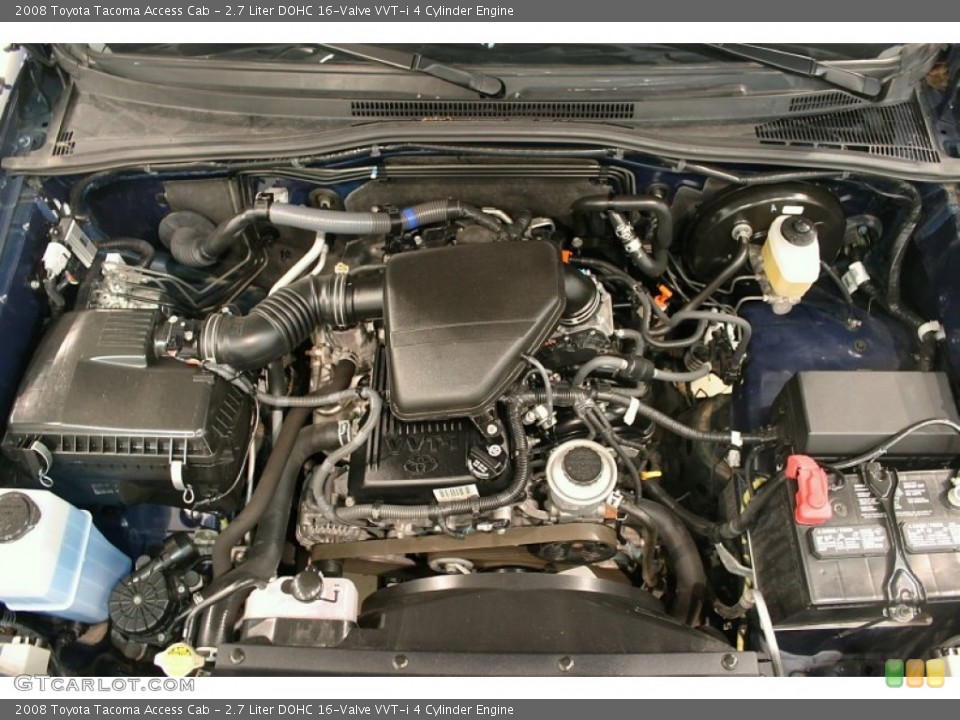 2.7 Liter DOHC 16-Valve VVT-i 4 Cylinder 2008 Toyota Tacoma Engine