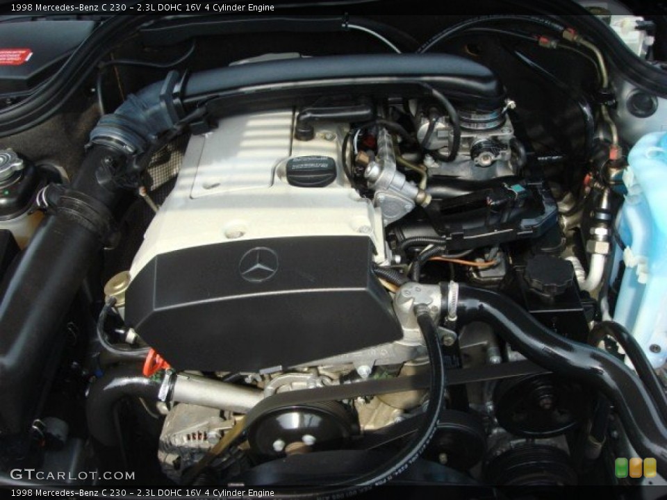 2.3L DOHC 16V 4 Cylinder 1998 Mercedes-Benz C Engine