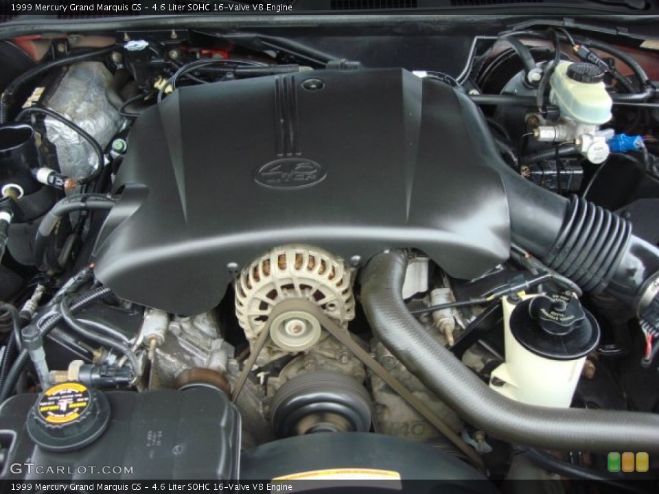 4.6 Liter SOHC 16-Valve V8 Engine for the 1999 Mercury Grand Marquis #51138650