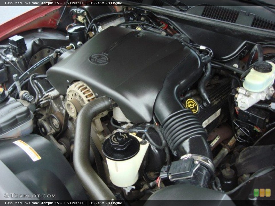 4.6 Liter SOHC 16-Valve V8 Engine for the 1999 Mercury Grand Marquis #51138665