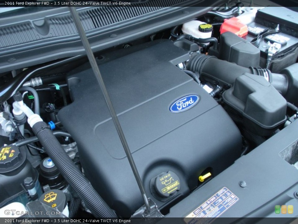 3.5 Liter DOHC 24-Valve TiVCT V6 Engine for the 2011 Ford Explorer #51142880