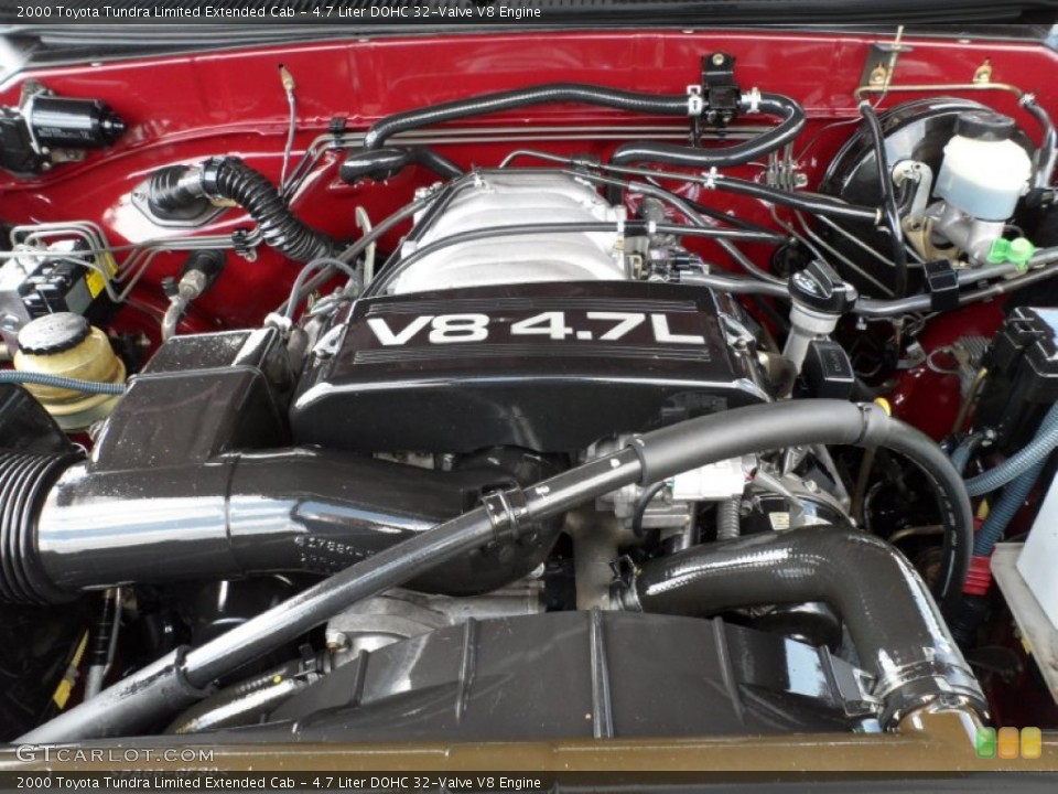 4.7 Liter DOHC 32-Valve V8 2000 Toyota Tundra Engine